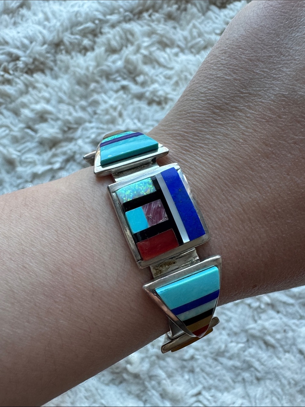 R. Vacit Zuni Heavy Sterling Bangle
